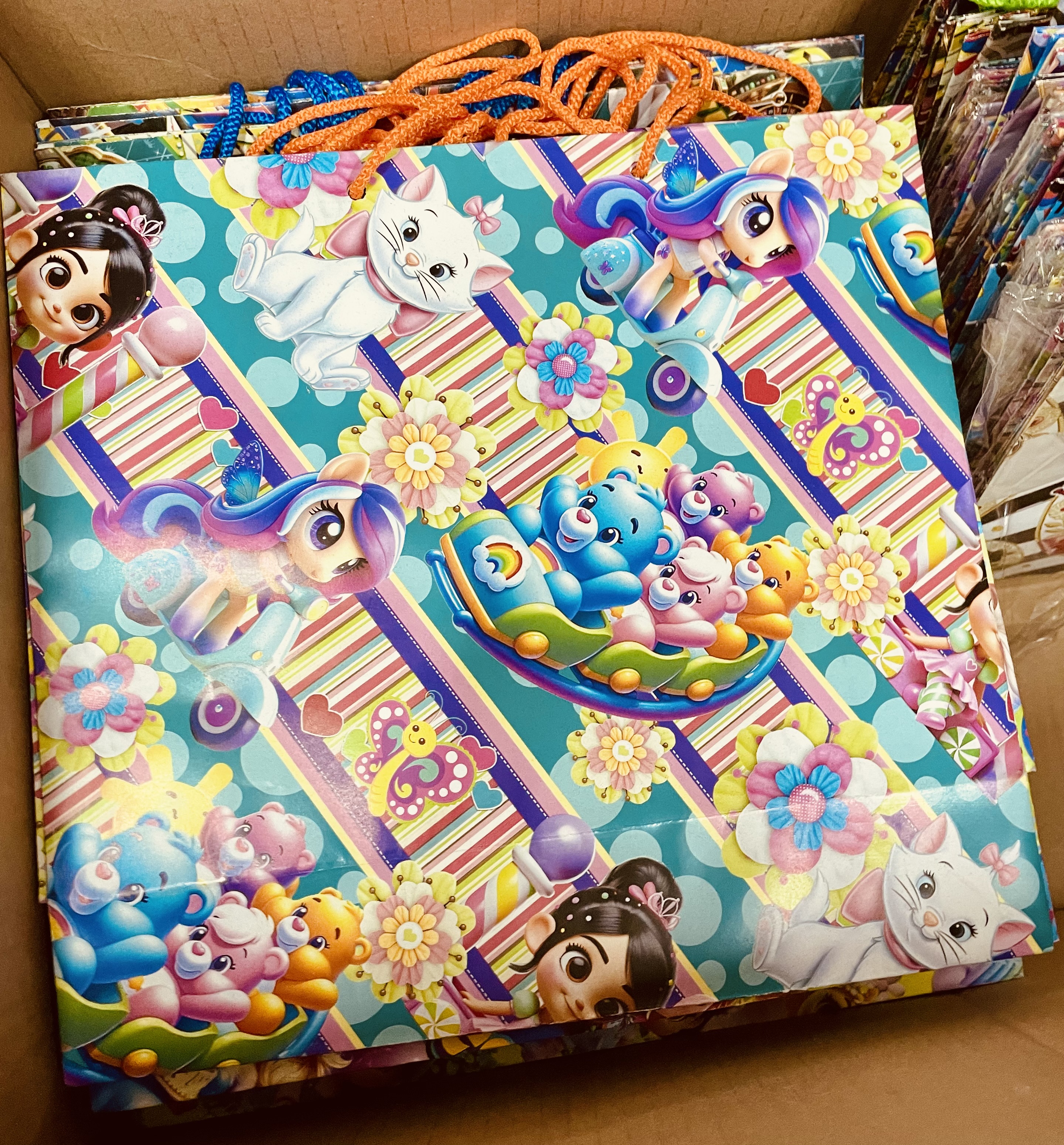 BOLSA DE REGALO PAPEL COUCHE  GRANDE
