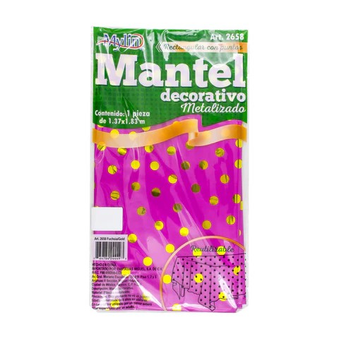 MANTEL DE MESA PARA FIESTA
