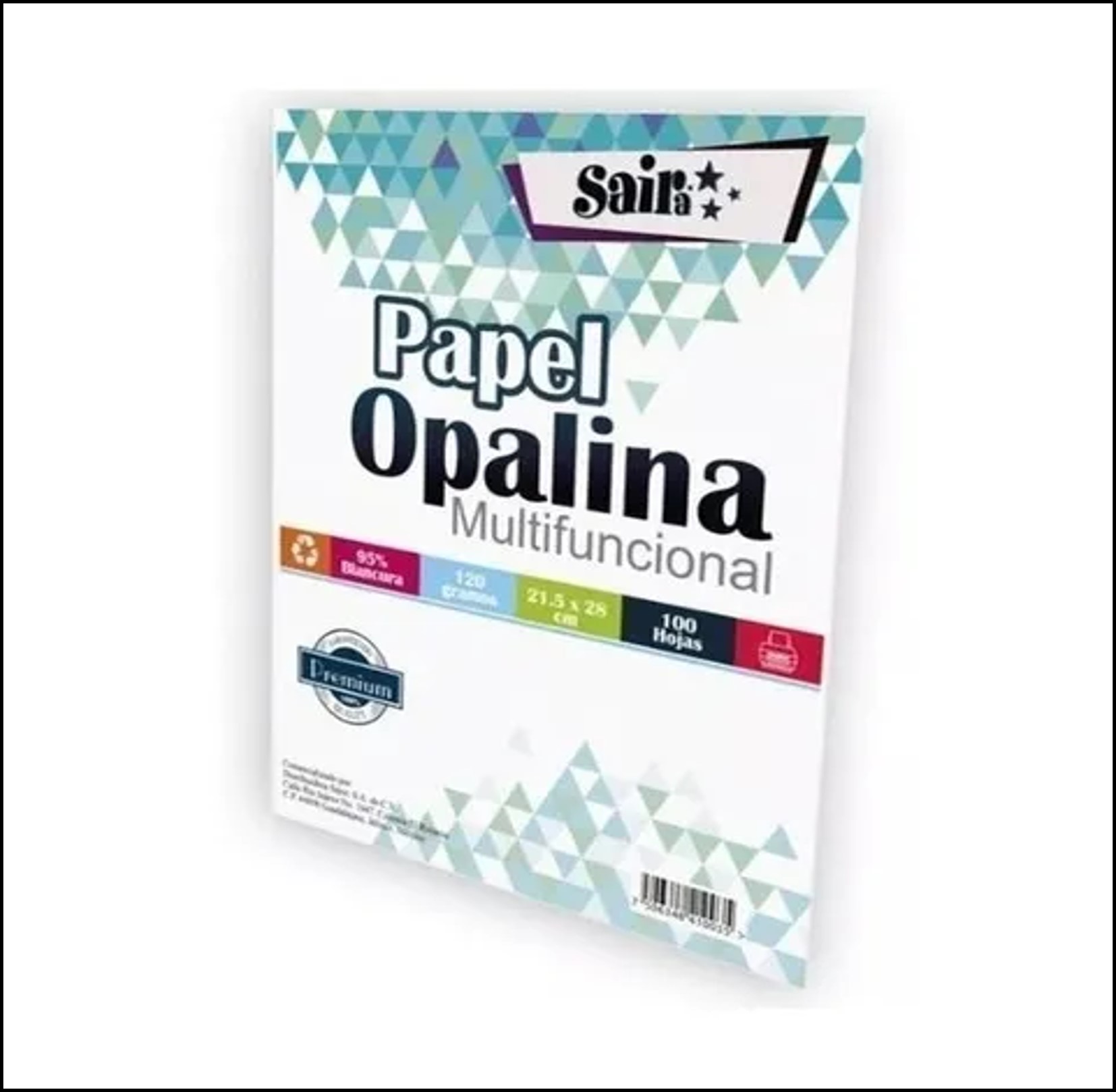 HOJA PAPEL OPALINA  GRUESA