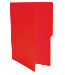 FOLDER CARTA ROJO