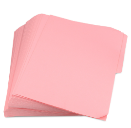 FOLDER CARTA ROSA